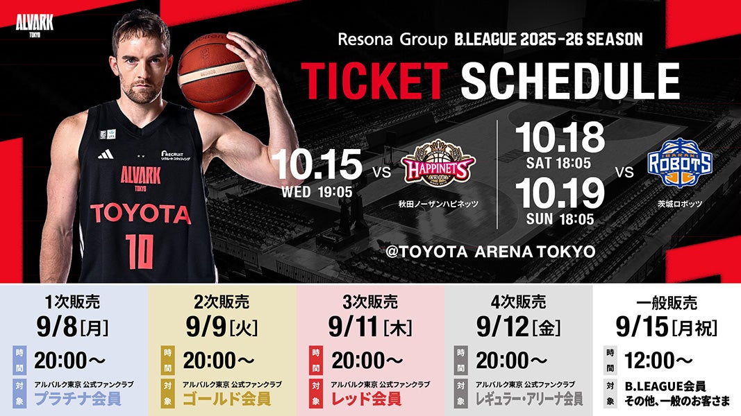 りそなグループ B.LEAGUE 2025-26 B1リーグ戦 第3節 秋田戦・第4節