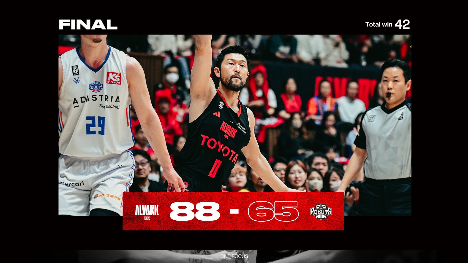 第32節 4/13(土) 茨城ロボッツ戦 レポート | アルバルク東京 第32節 4/13(土) 茨城ロボッツ戦 レポート | アルバルク東京
