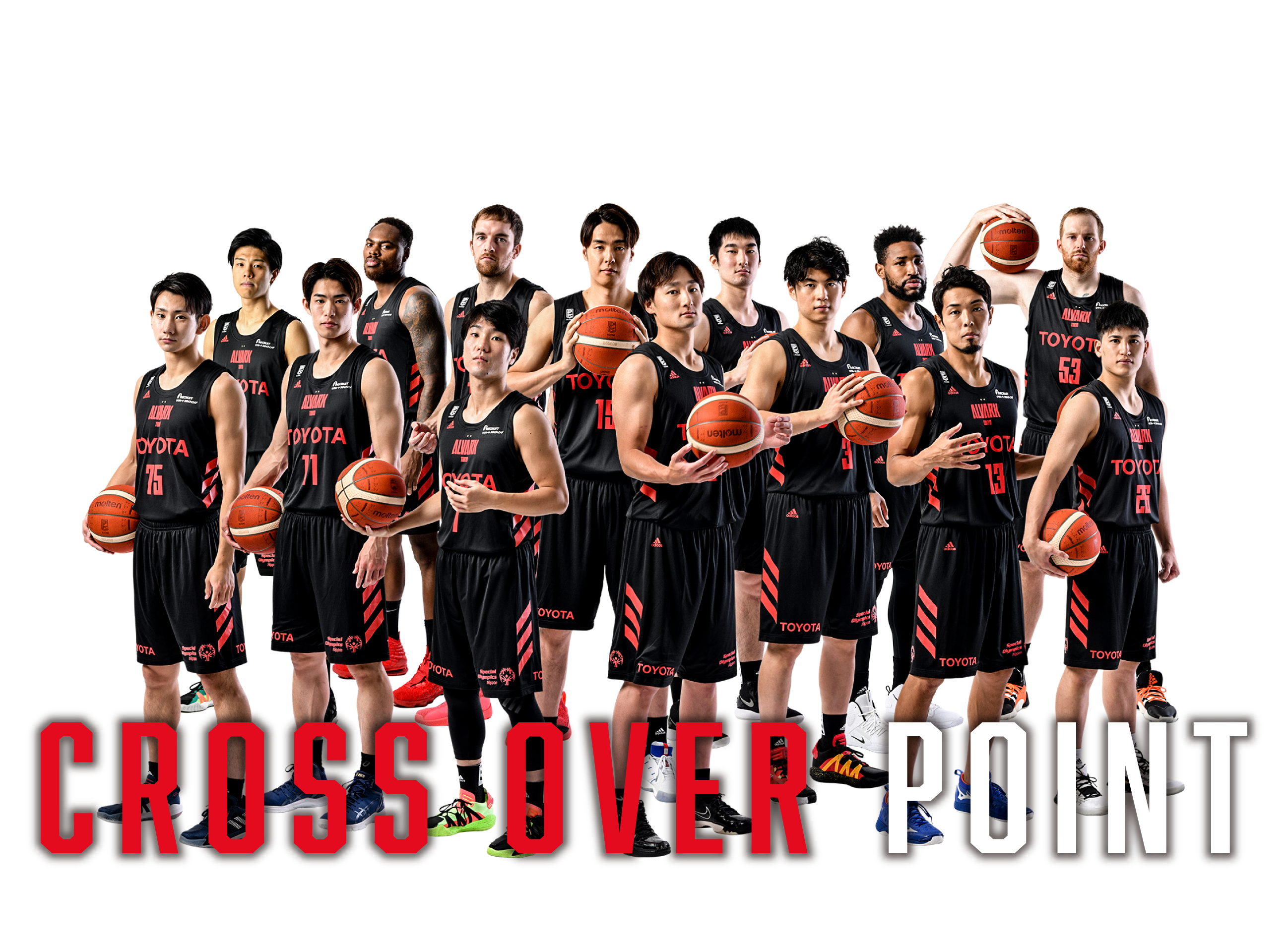 CROSS OVER POINT~アルバルク東京とトヨタがお届けするスペシャルコンテンツが満載!キャンペーンやイベントに参加してもっとアルバルク東京を楽しもう。~